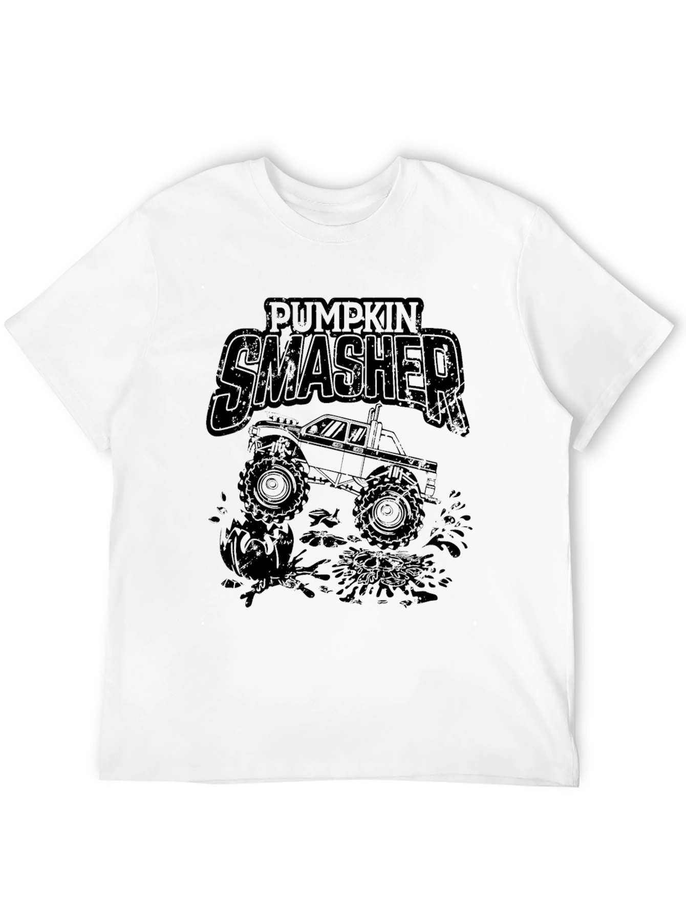 Pumpkin Smasher Monster Truck T-Shirt