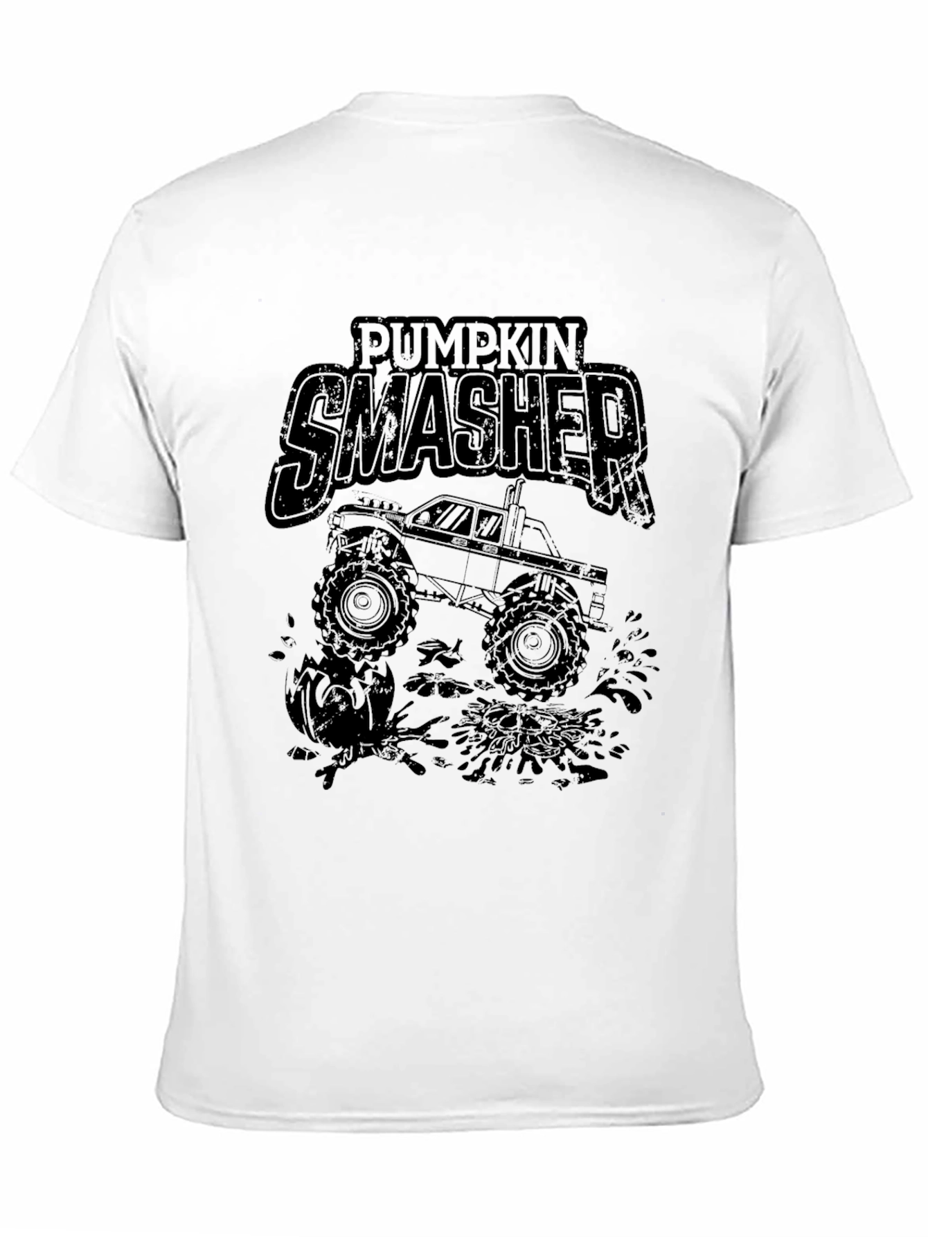 Pumpkin Smasher Monster Truck T-Shirt