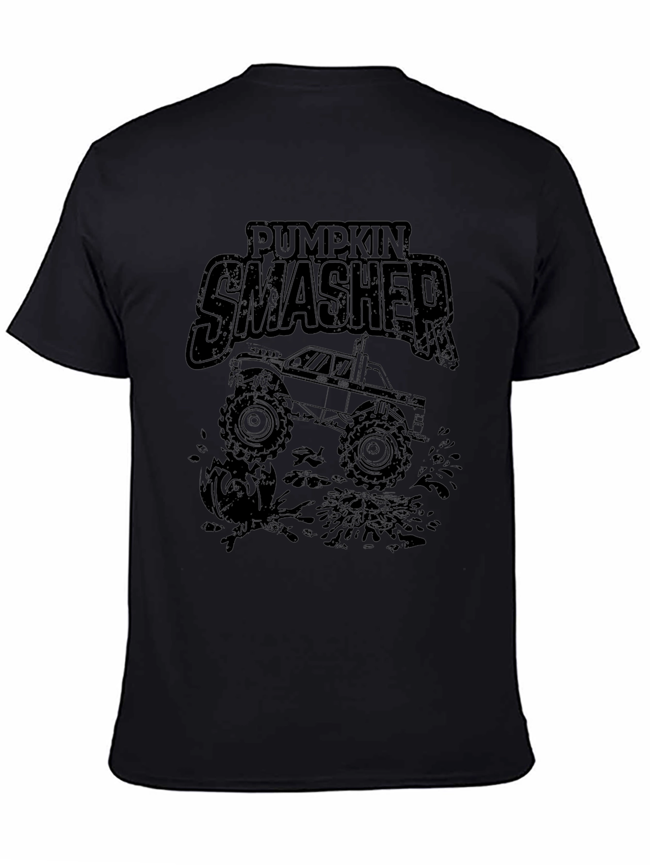 Pumpkin Smasher Monster Truck T-Shirt