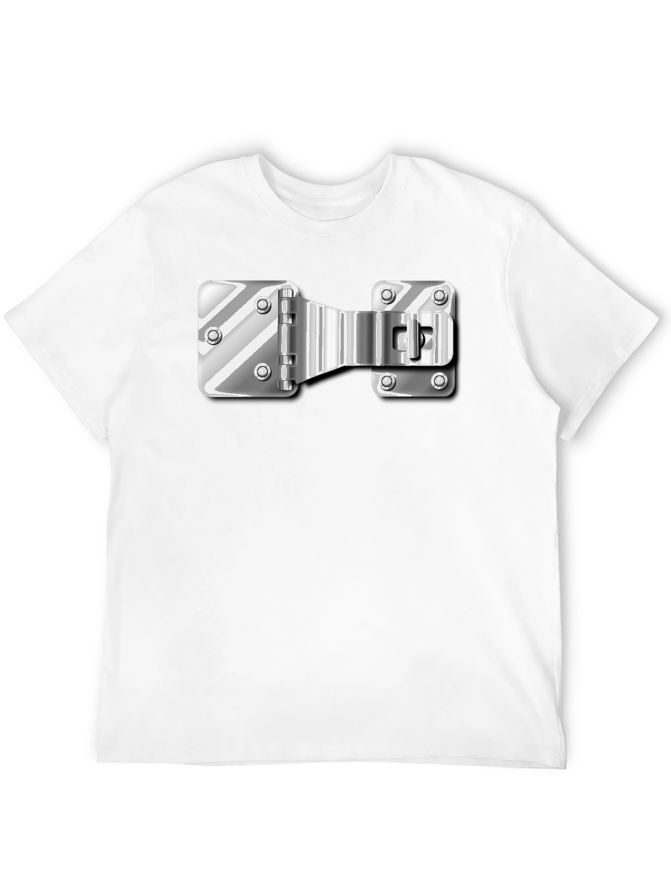 Novelty Bolt Print T-Shirt - Unisex