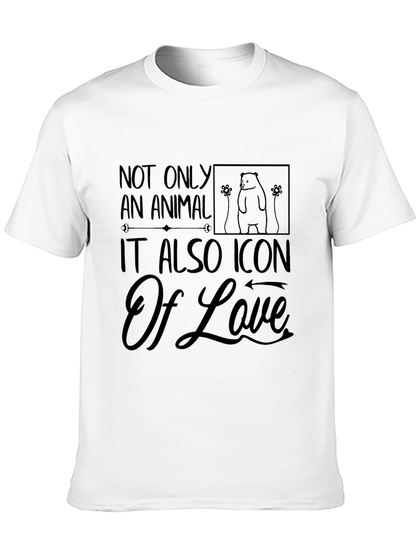 Animal Lover Graphic Tee - Icon of Love