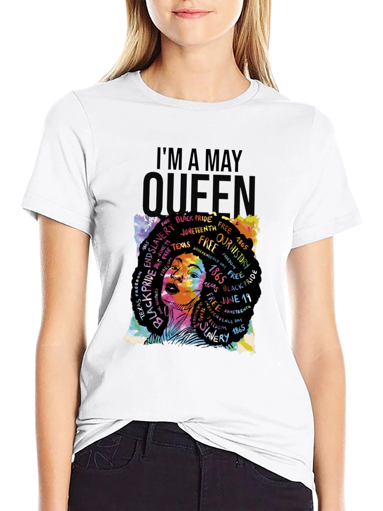 Im a May Queen Black History T-Shirt