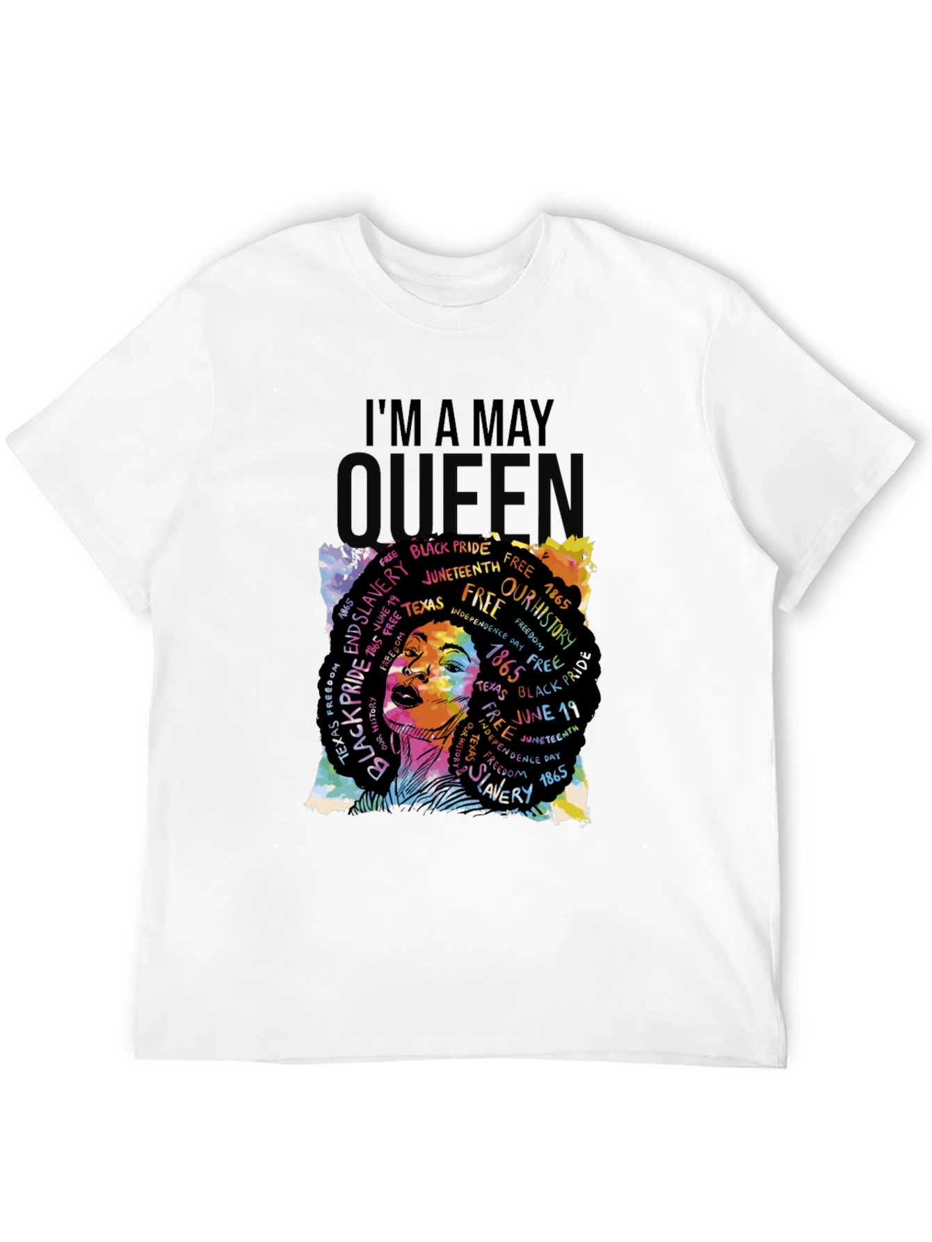 Im a May Queen Black History T-Shirt