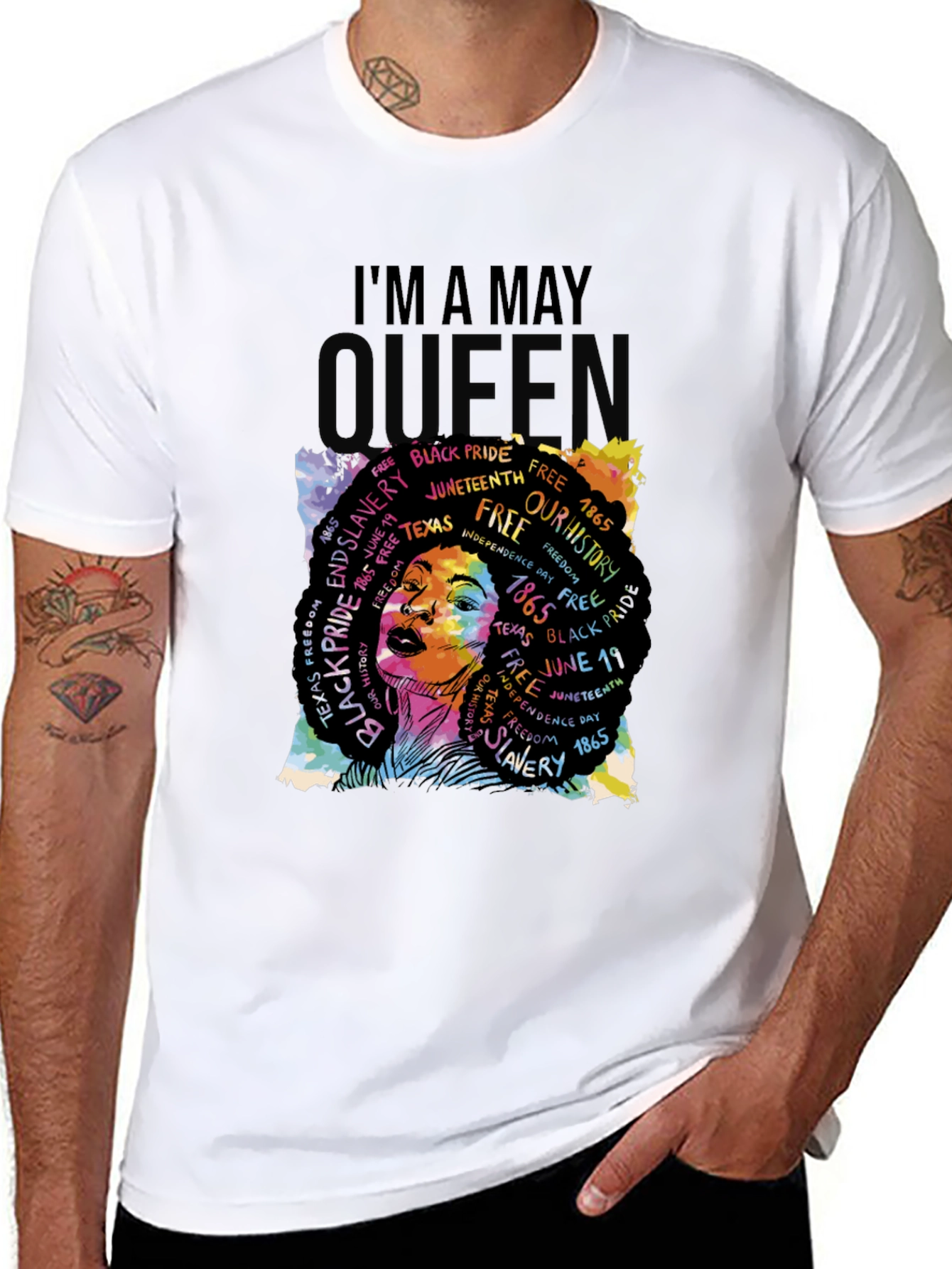 Im a May Queen Black History T-Shirt