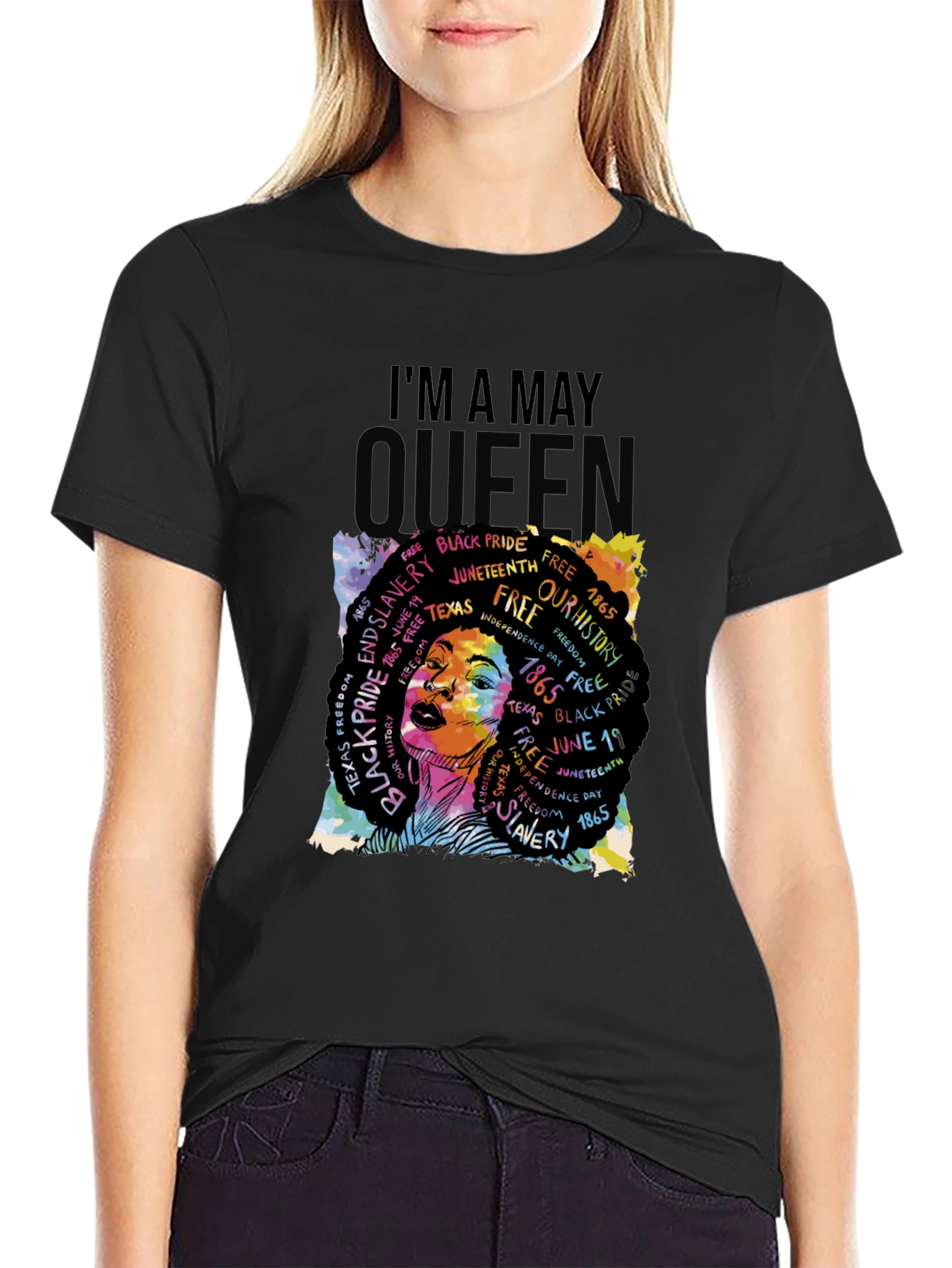 Im a May Queen Black History T-Shirt