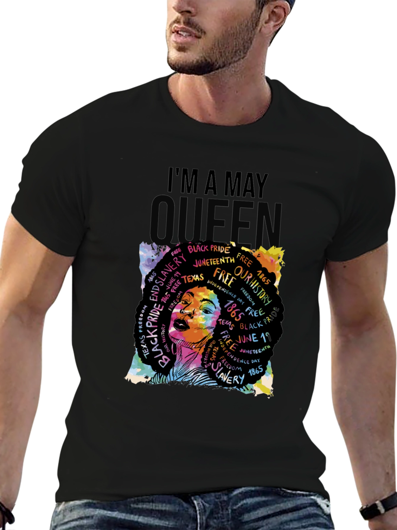 Im a May Queen Black History T-Shirt