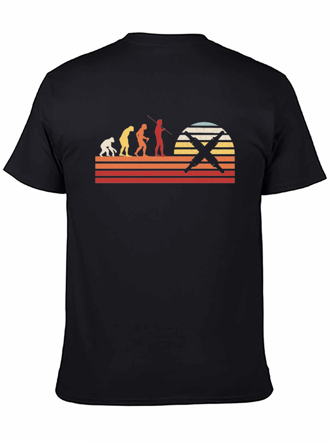 Spearfishing Evolution T-Shirt - Black