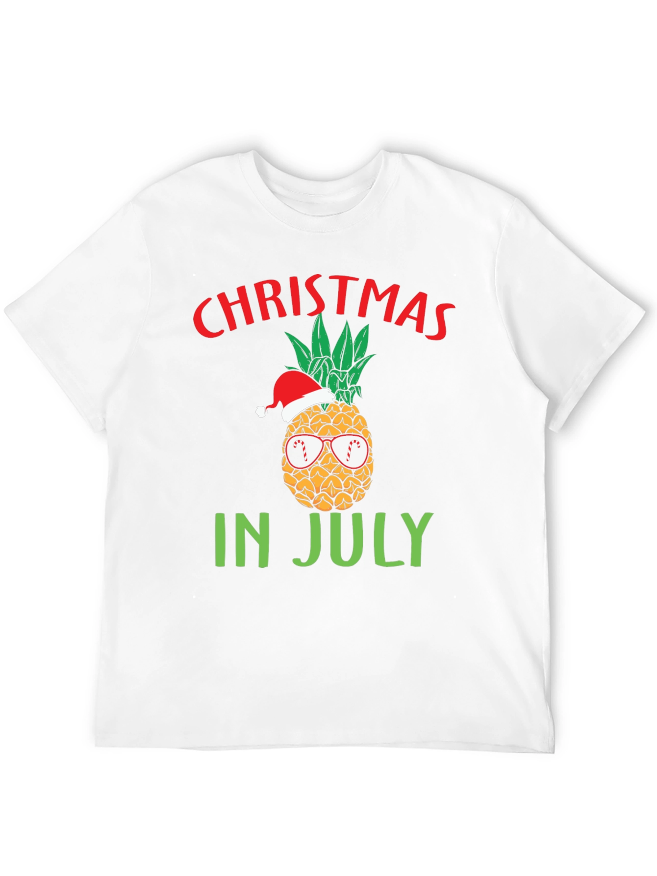 Christmas in July Pineapple T-Shirt