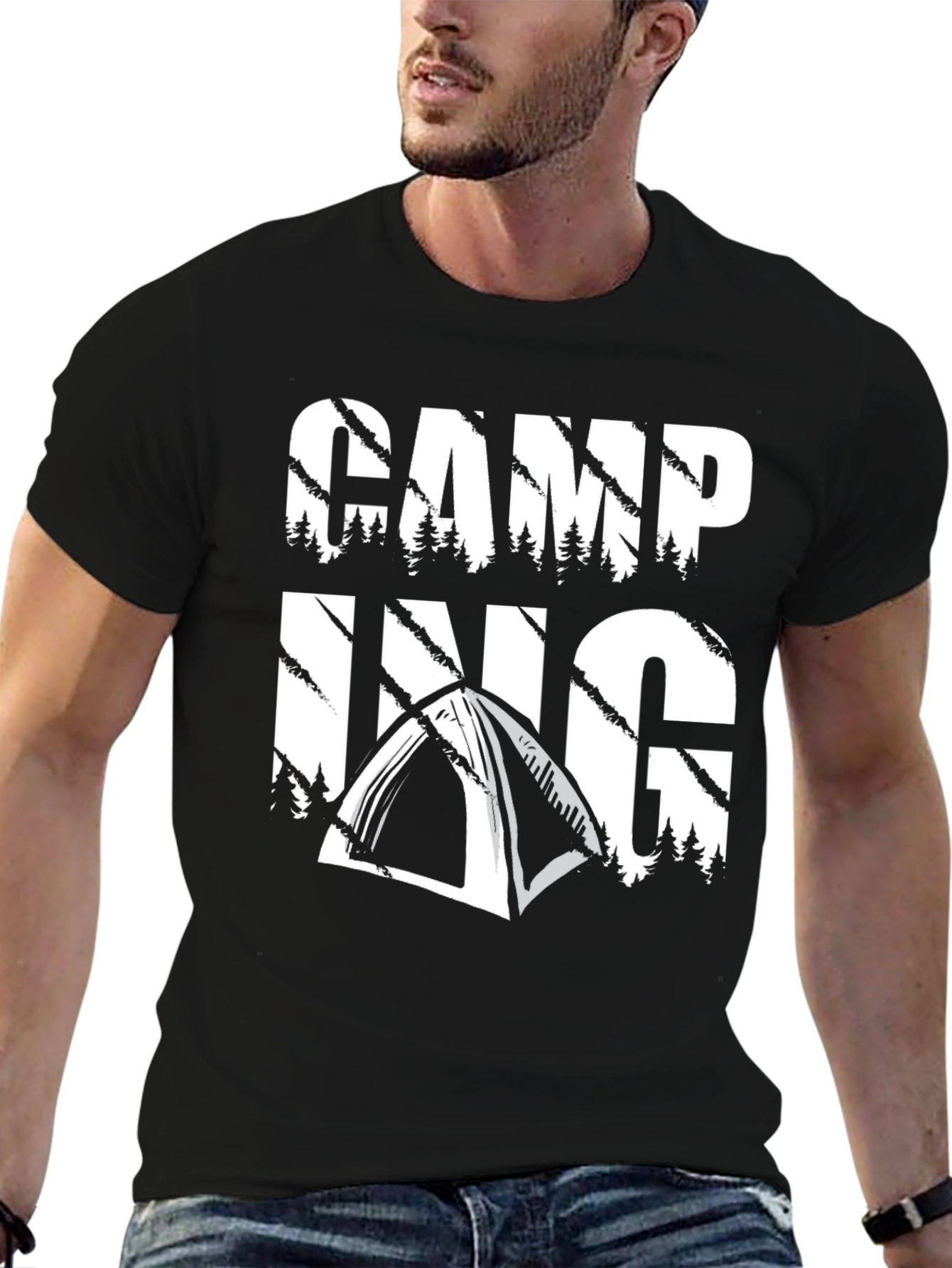 Camping Adventure Graphic Tee