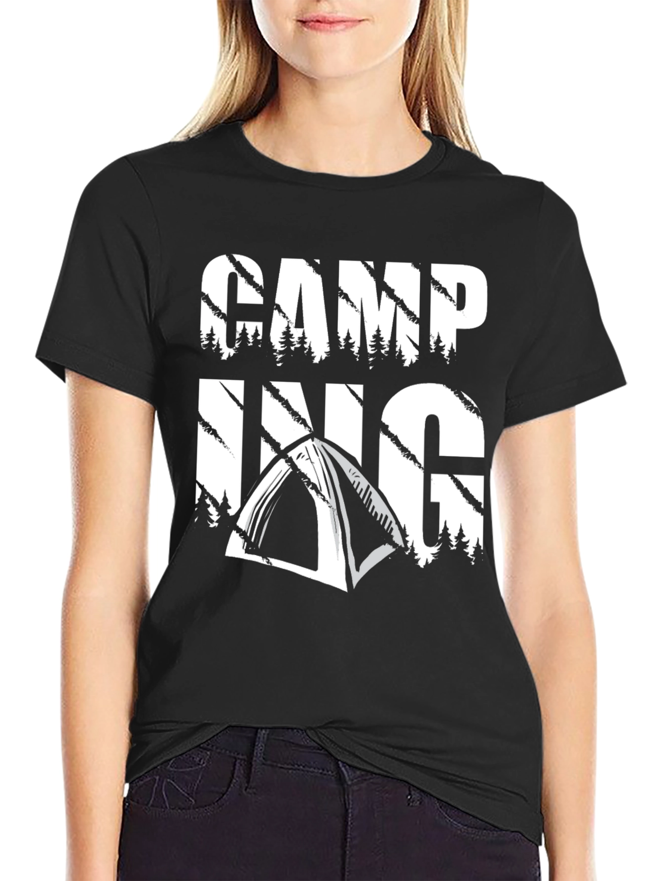 Camping Adventure Graphic Tee