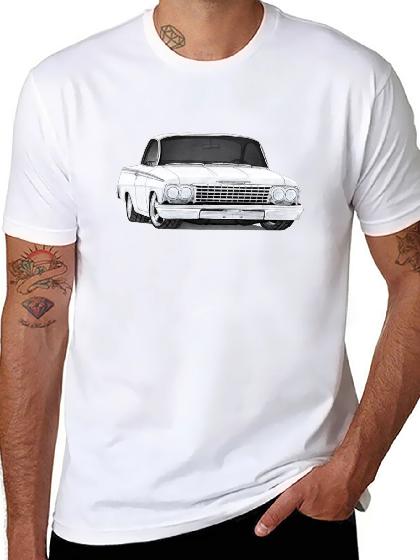 Classic Car Graphic T-Shirt
