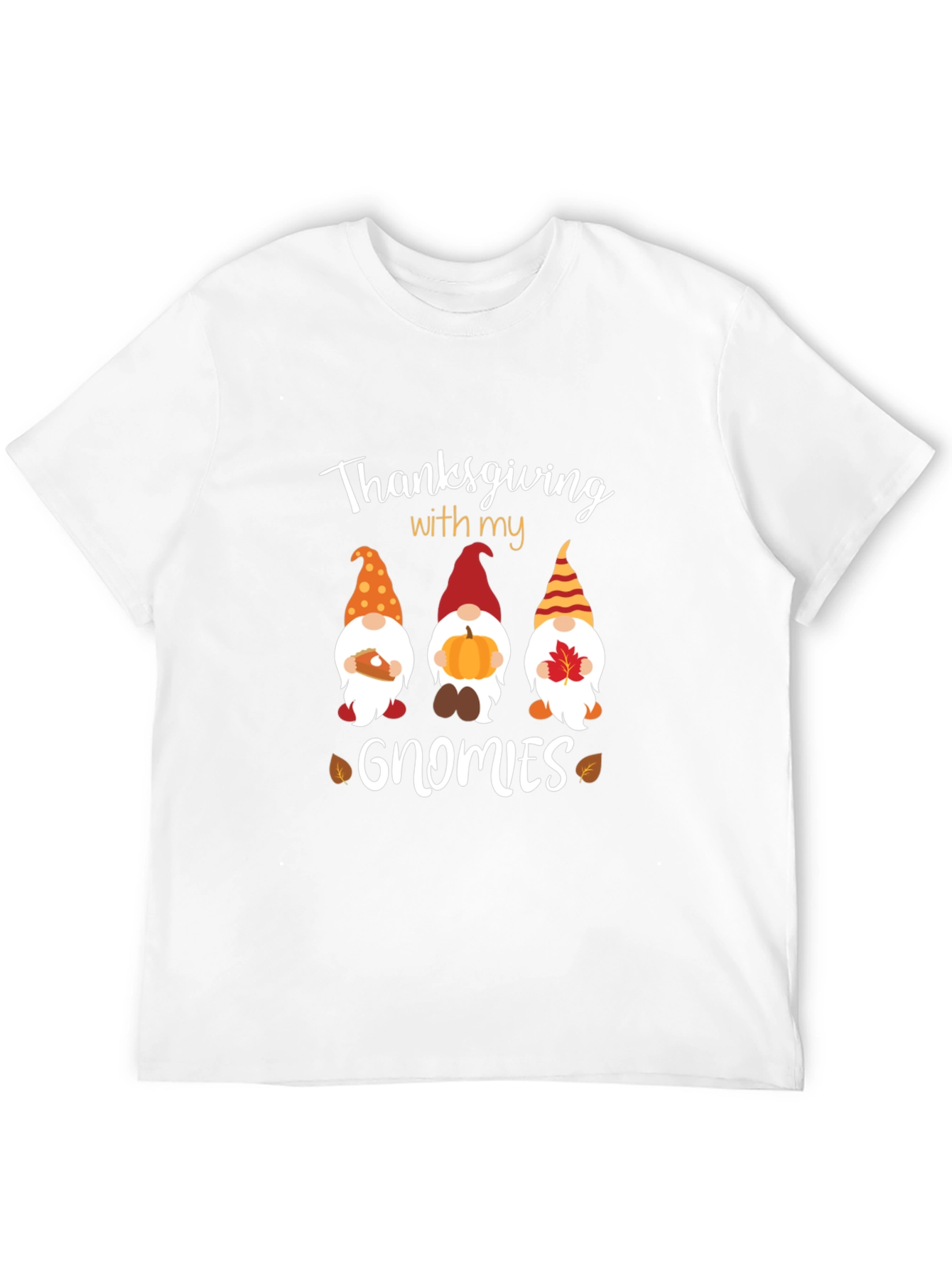 Thanksgiving Gnomies Graphic T-Shirt
