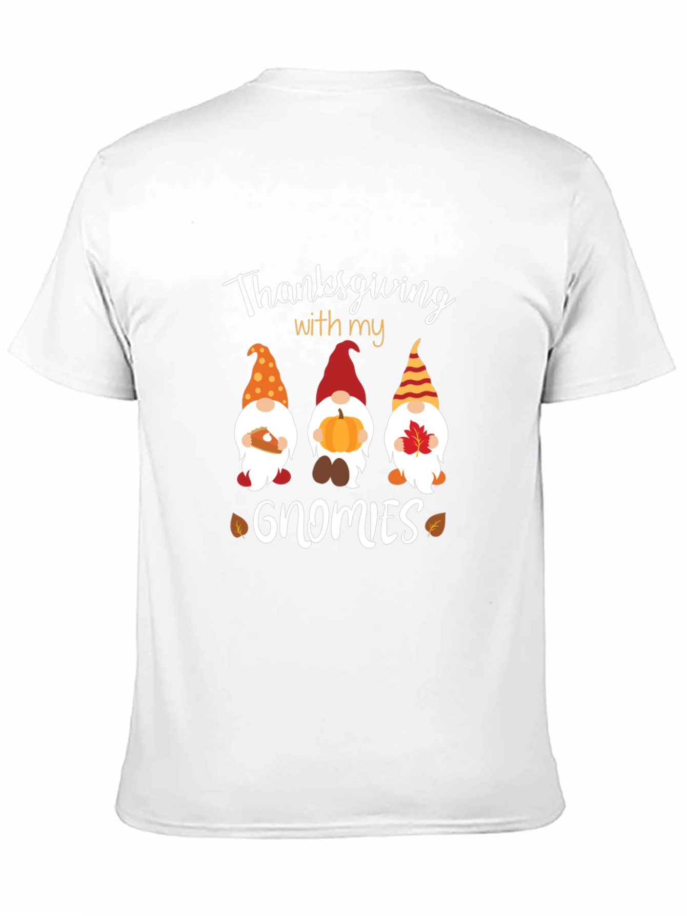 Thanksgiving Gnomies Graphic T-Shirt