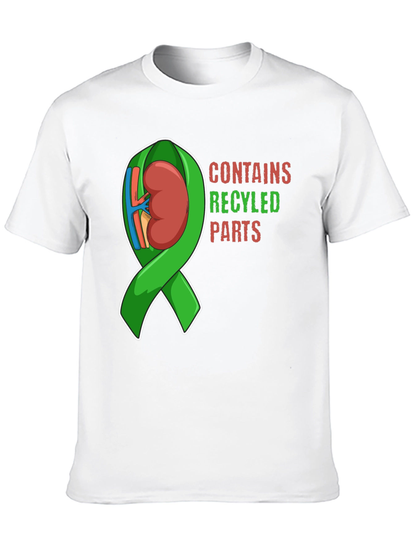 Contains Recycled Parts Kidney T-Shirt