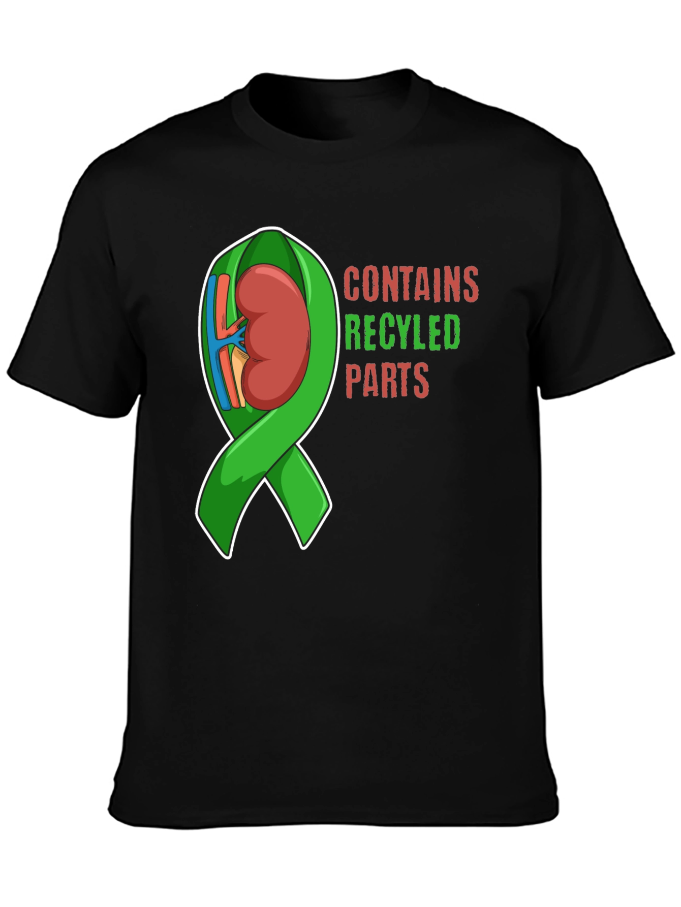 Contains Recycled Parts Kidney T-Shirt