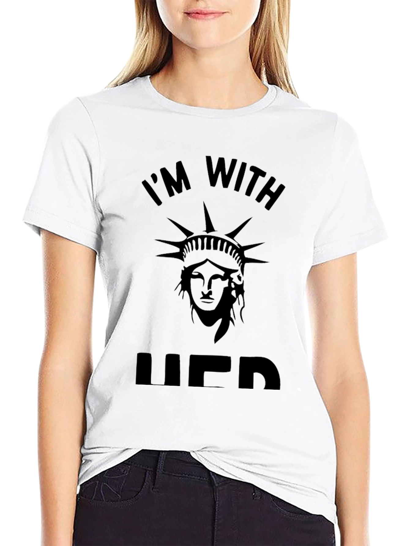 Im With Her Liberty T-Shirt