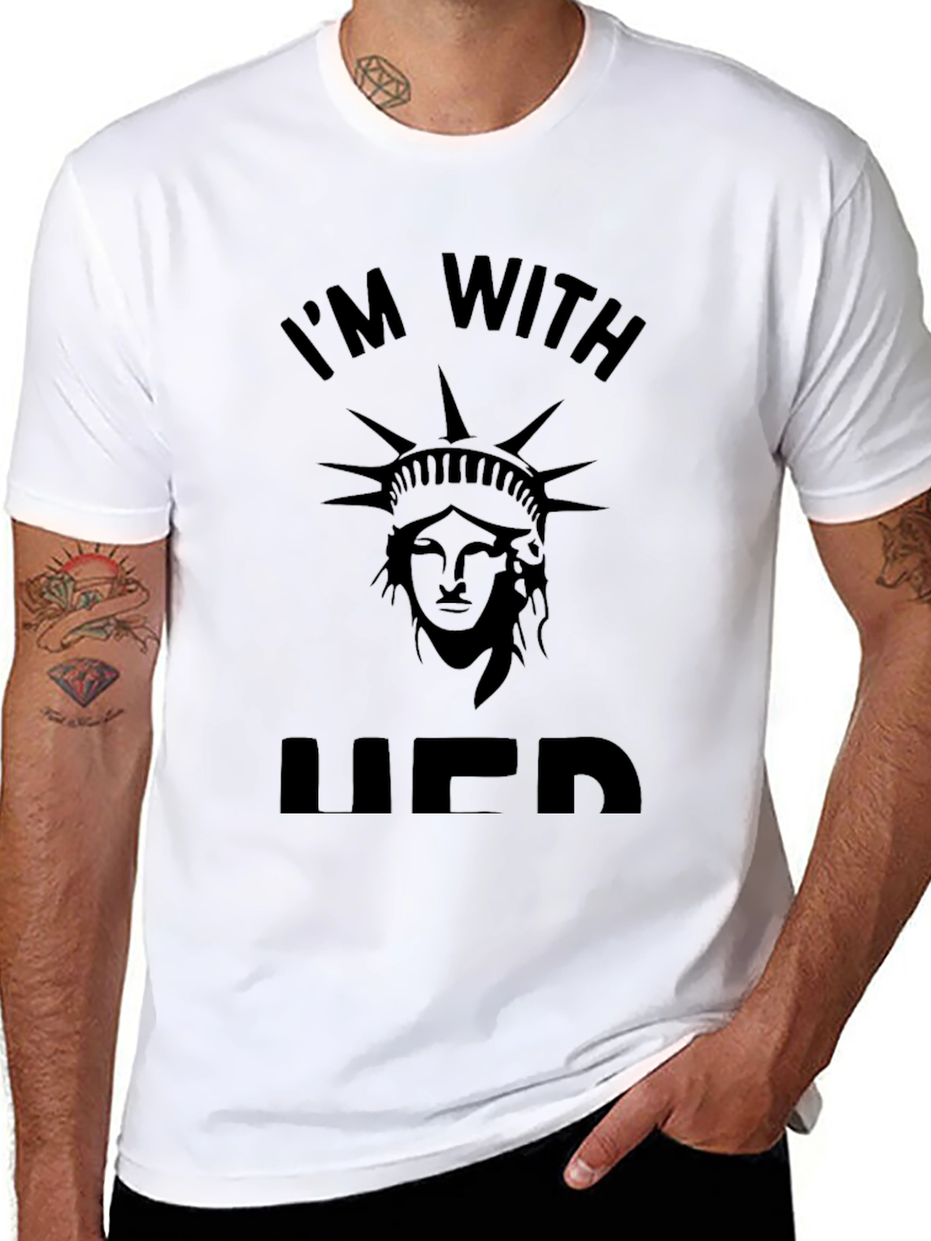 Im With Her Liberty T-Shirt