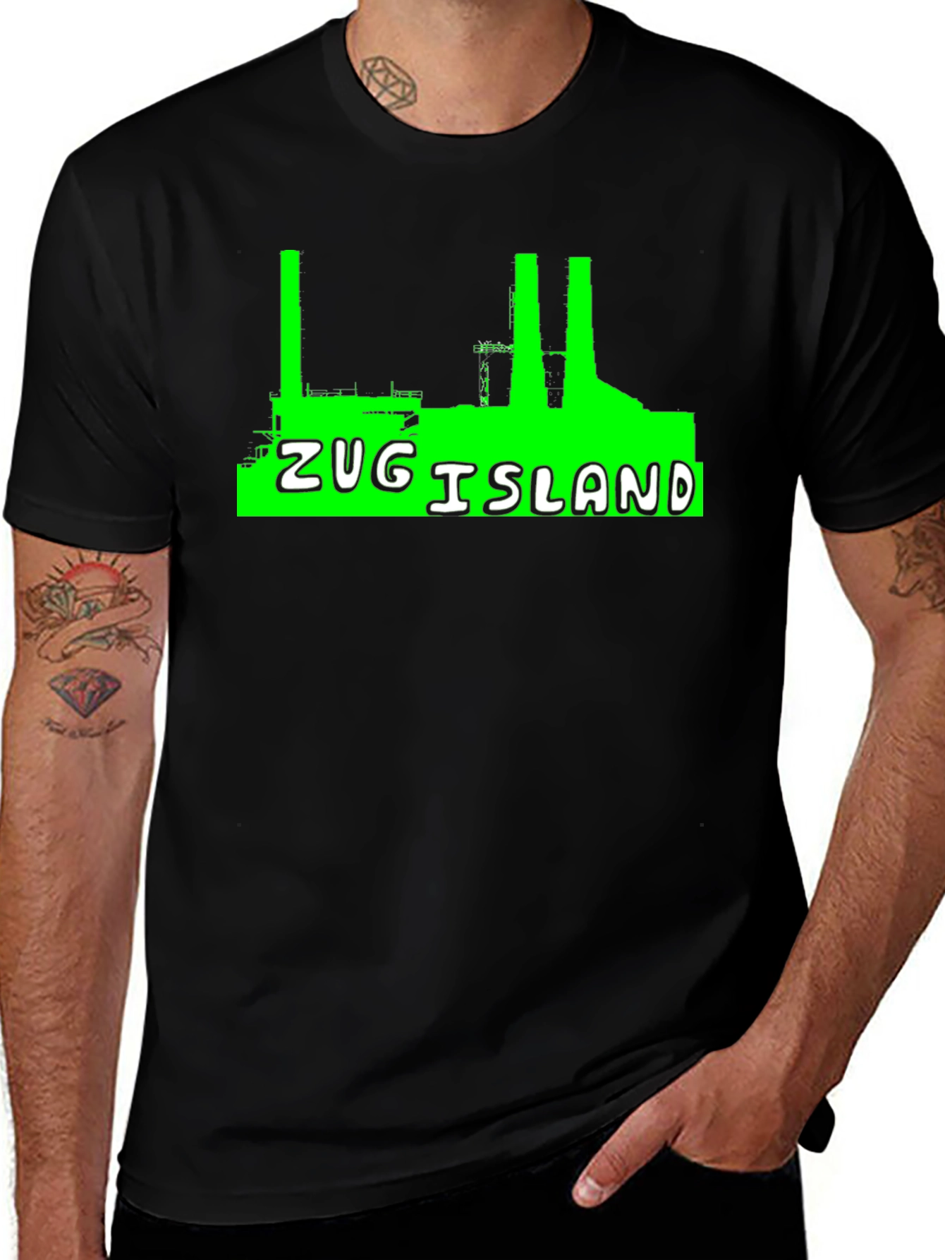Zug Island T-Shirt - Graphic Tee