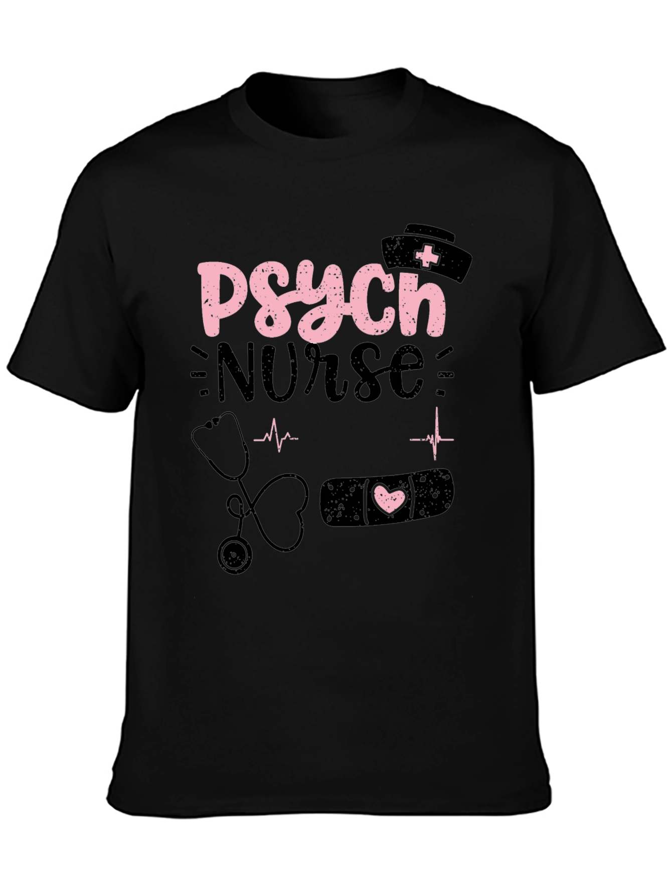 Psych Nurse Graphic T-Shirt