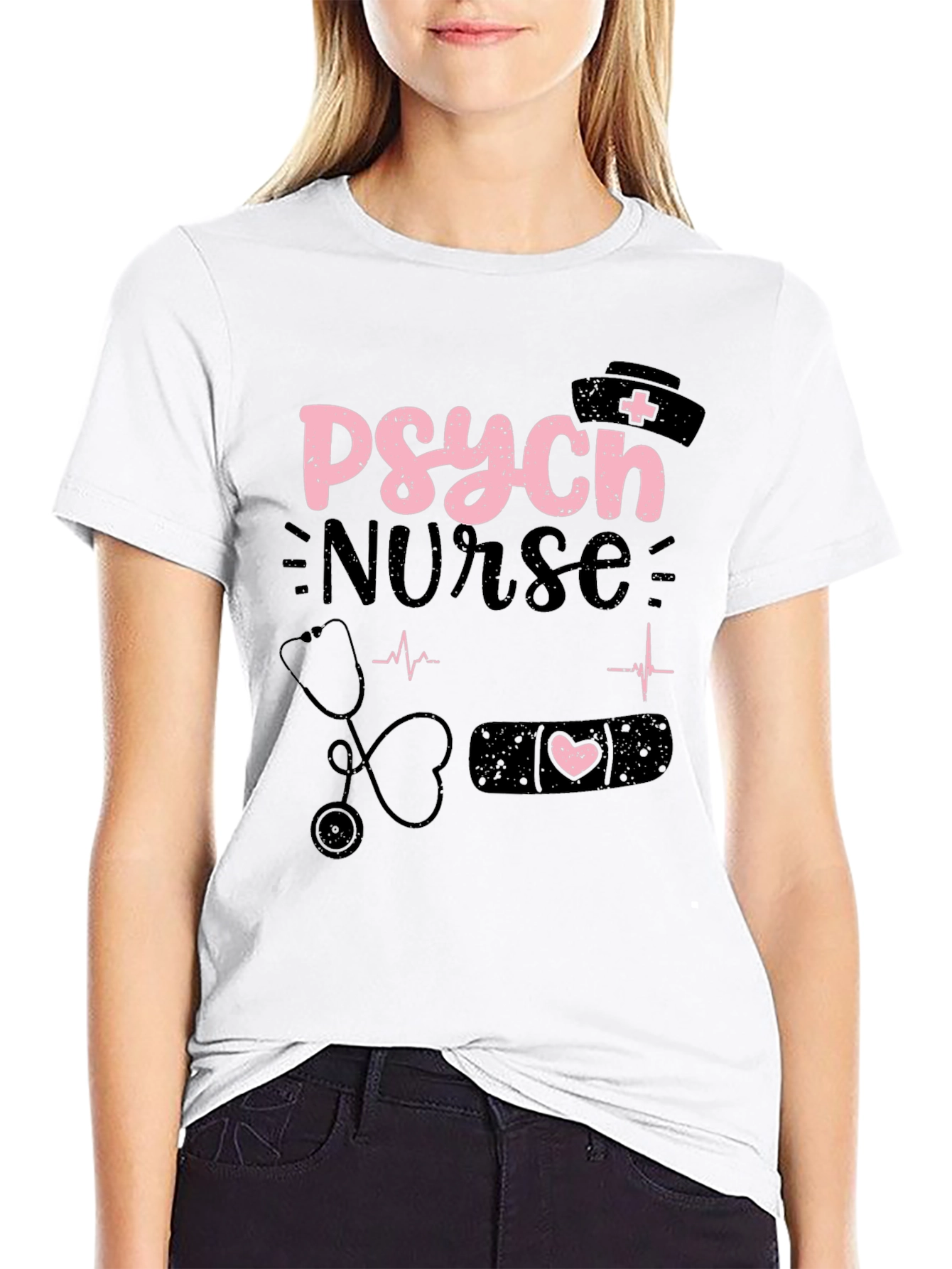 Psych Nurse Graphic T-Shirt