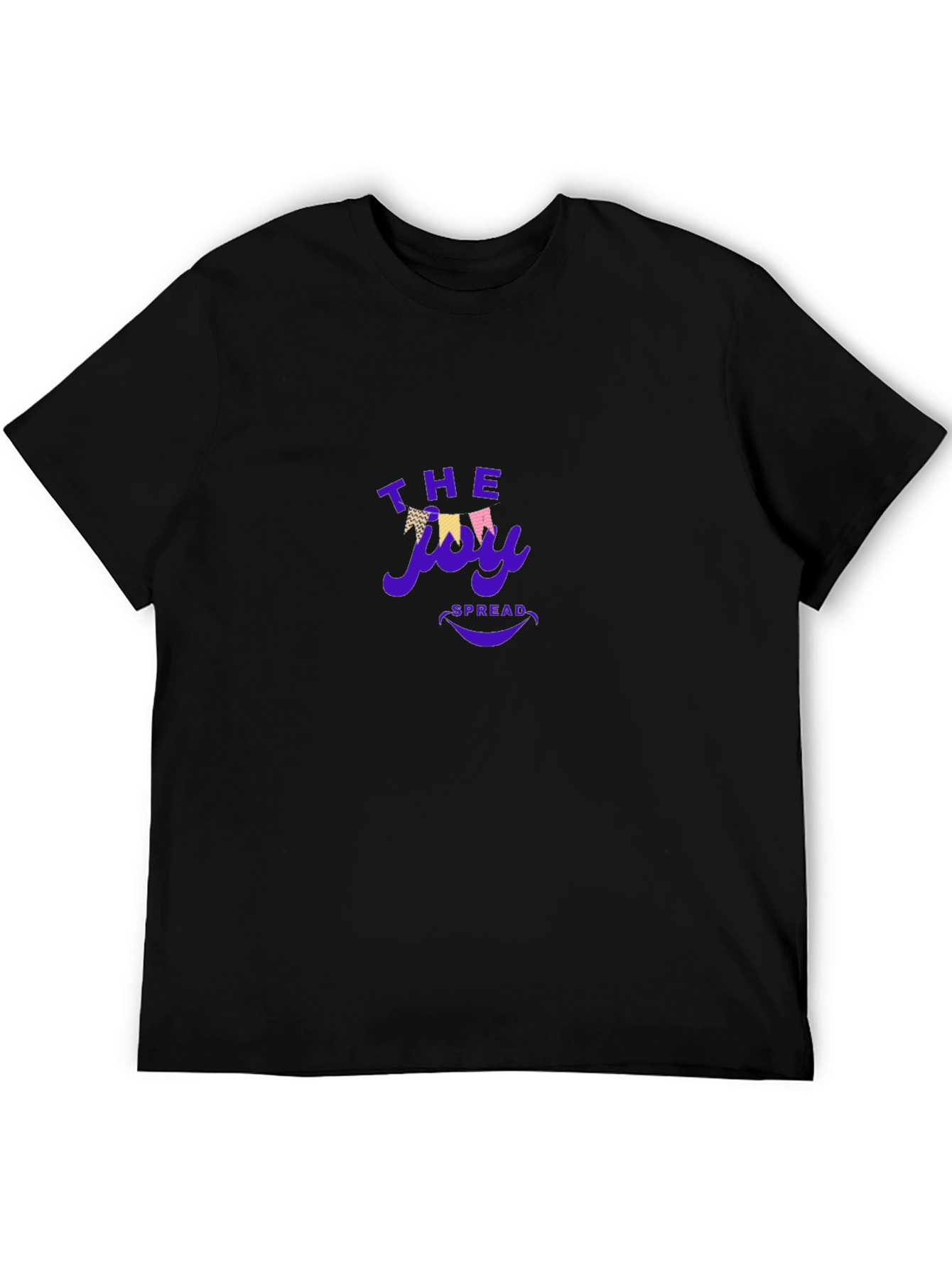 Joy Spread Tee - Black Graphic T-Shirt
