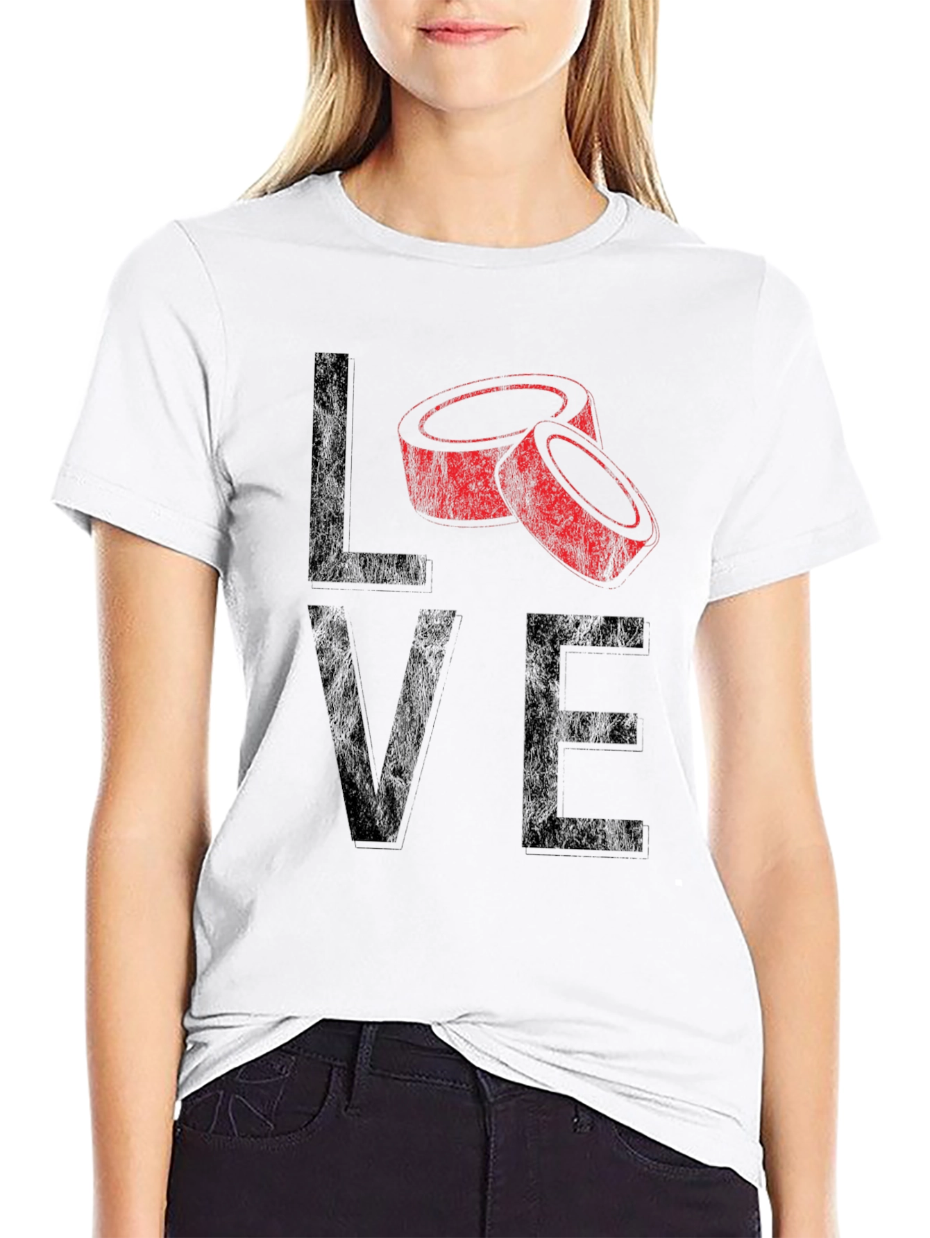 Hockey Love Graphic T-Shirt
