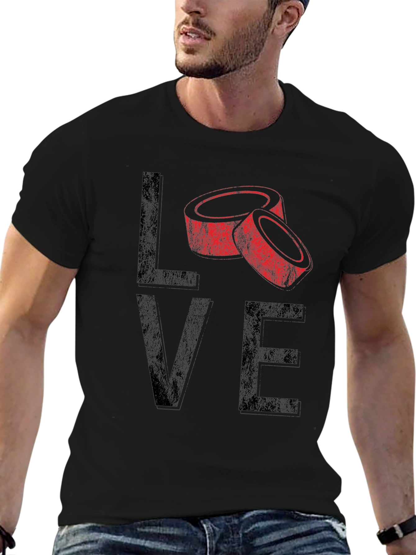 Hockey Love Graphic T-Shirt