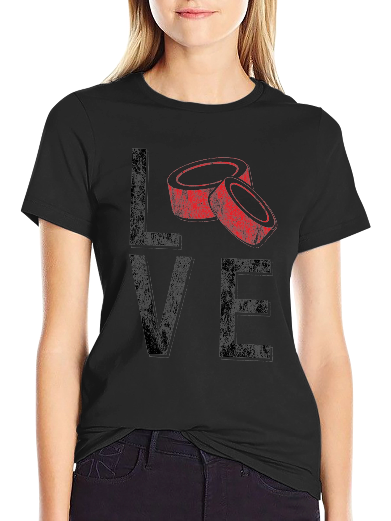 Hockey Love Graphic T-Shirt