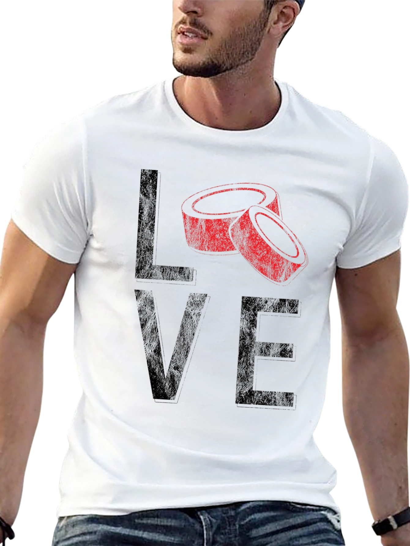 Hockey Love Graphic T-Shirt