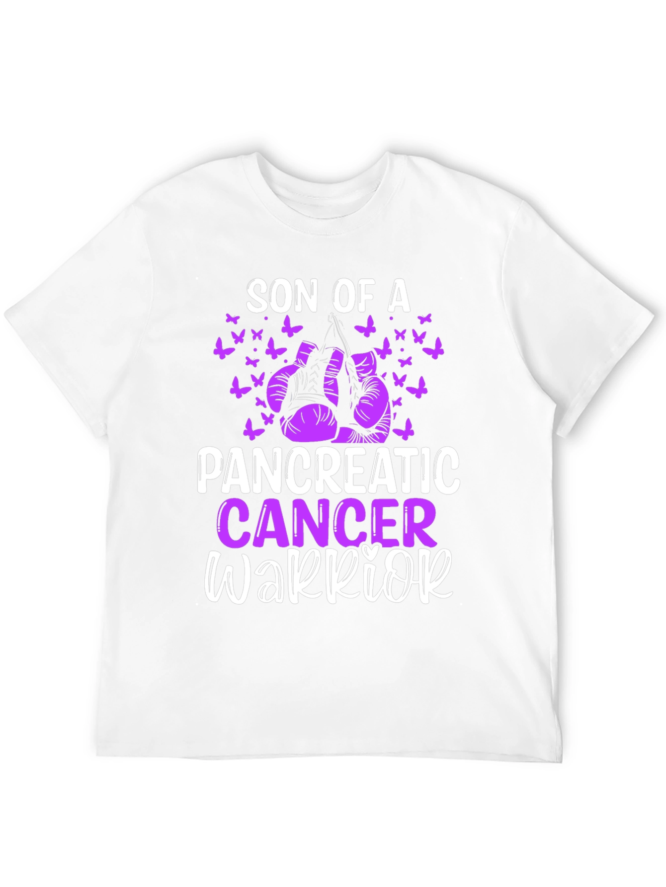 Pancreatic Cancer Warrior Awareness T-Shirt