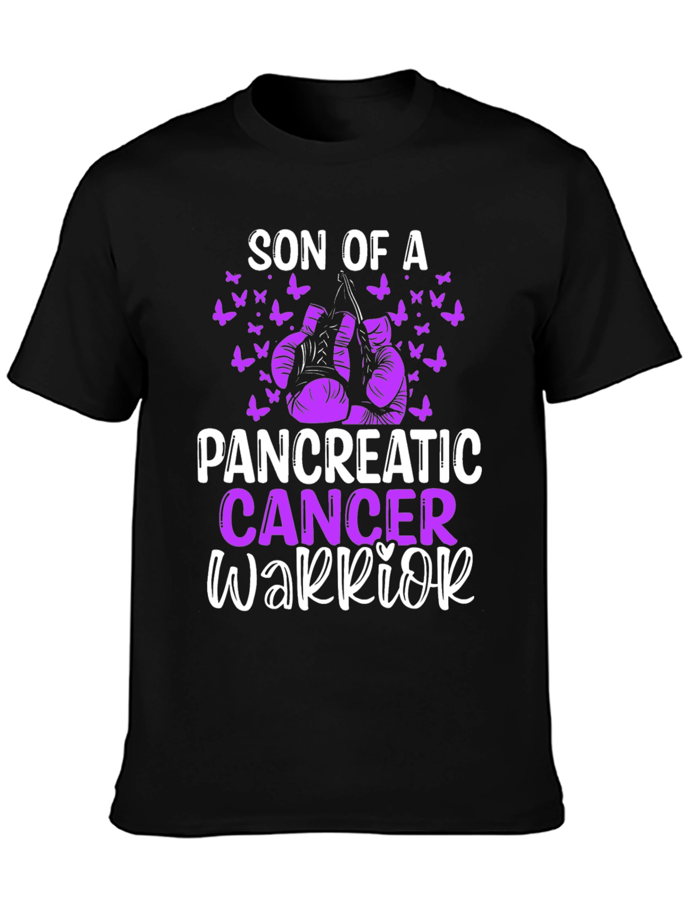 Pancreatic Cancer Warrior Awareness T-Shirt