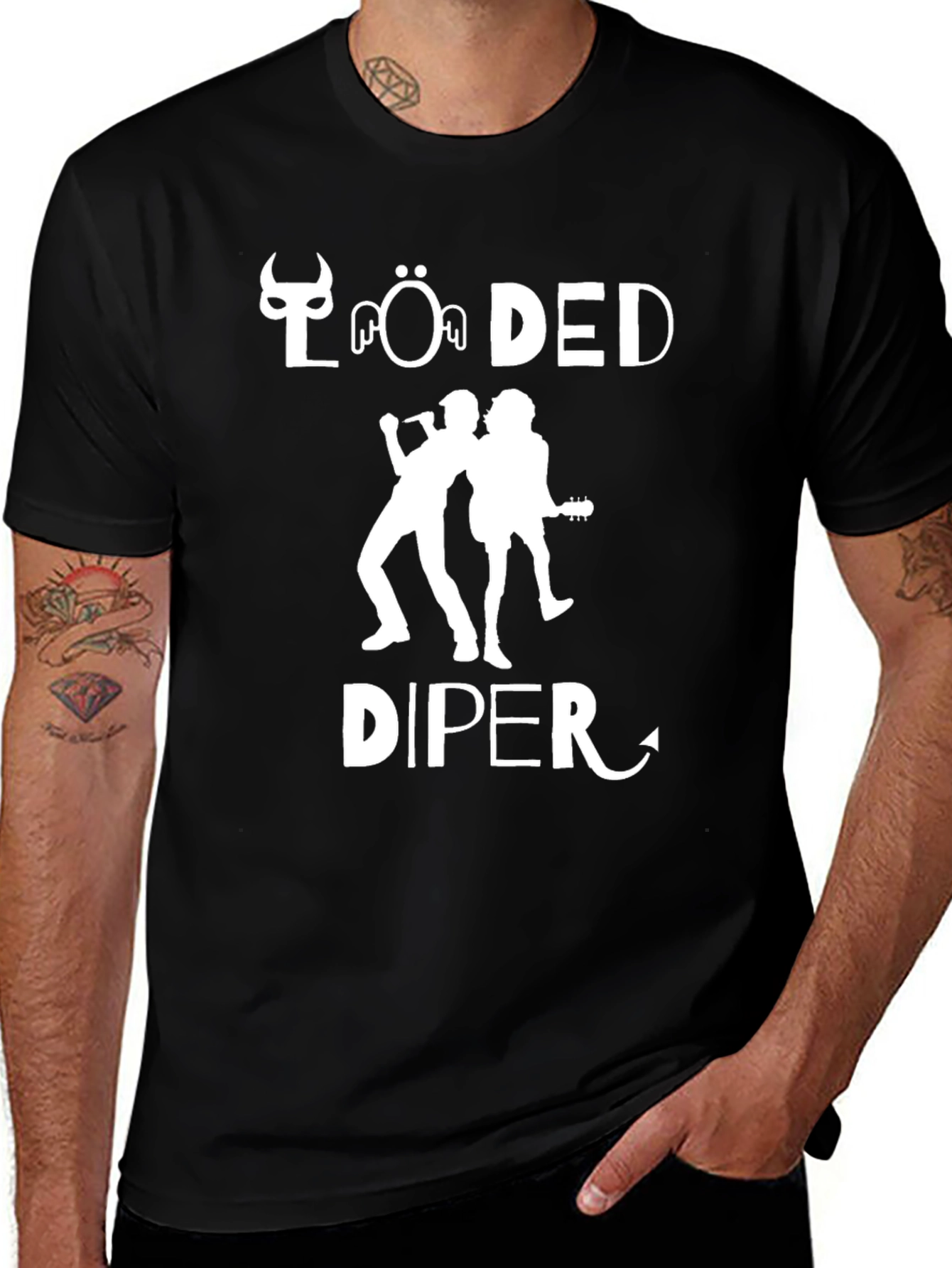 Loaded Diper T-Shirt: Rock Band Tee