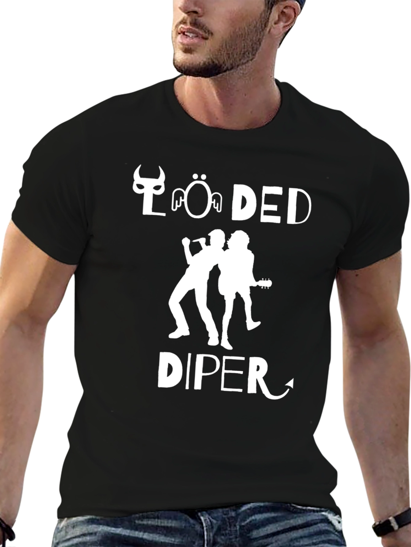 Loaded Diper T-Shirt: Rock Band Tee