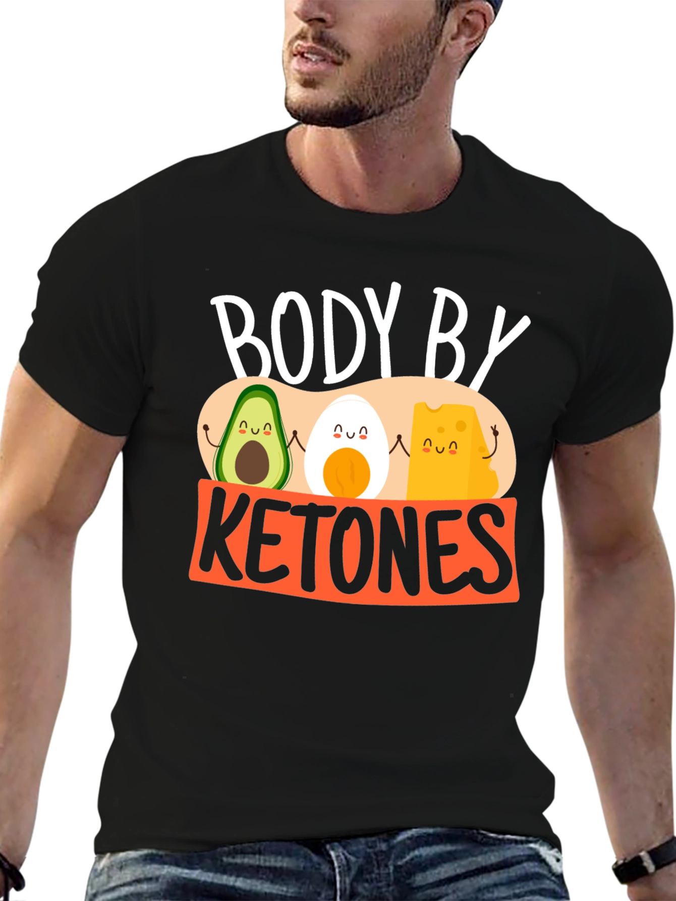 Body by Ketones T-Shirt - Keto Diet Apparel
