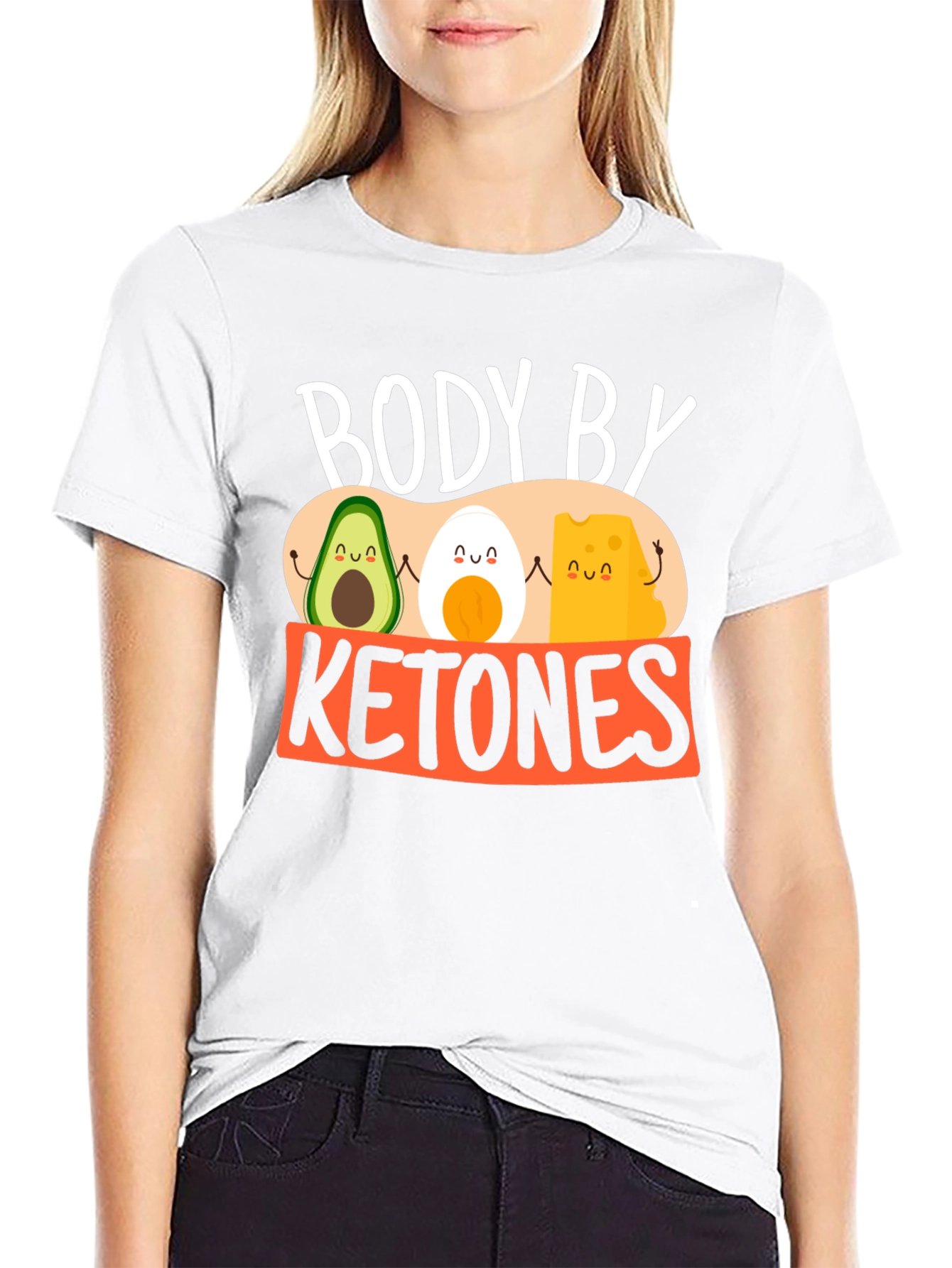 Body by Ketones T-Shirt - Keto Diet Apparel