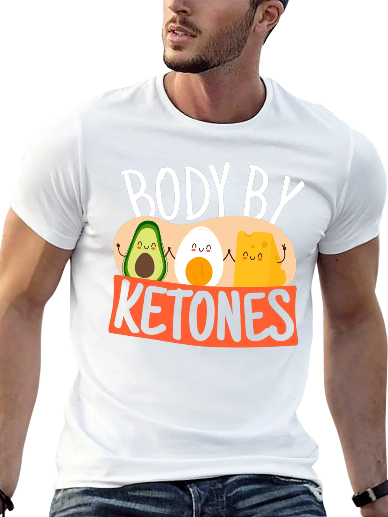 Body by Ketones T-Shirt - Keto Diet Apparel