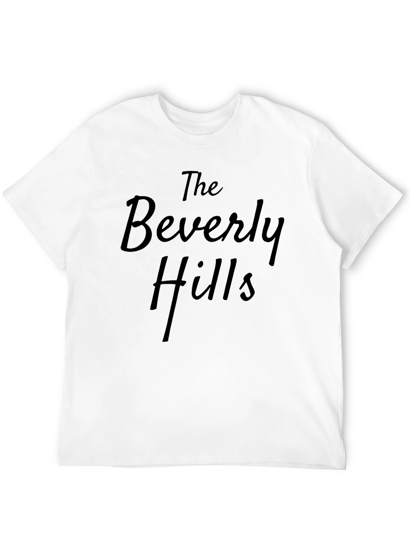Beverly Hills Black Graphic T-Shirt