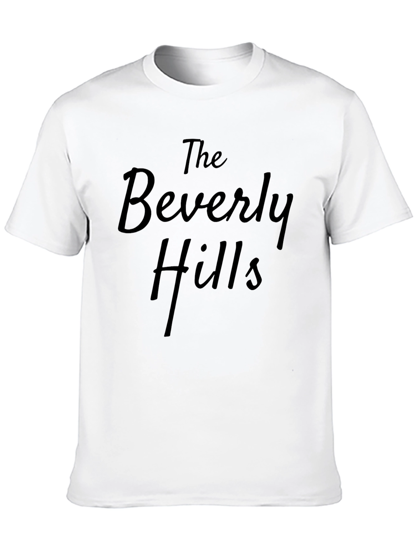 Beverly Hills Black Graphic T-Shirt