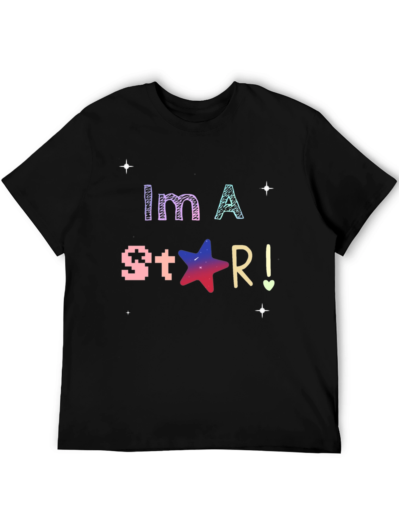 Im A Star! Black T-Shirt
