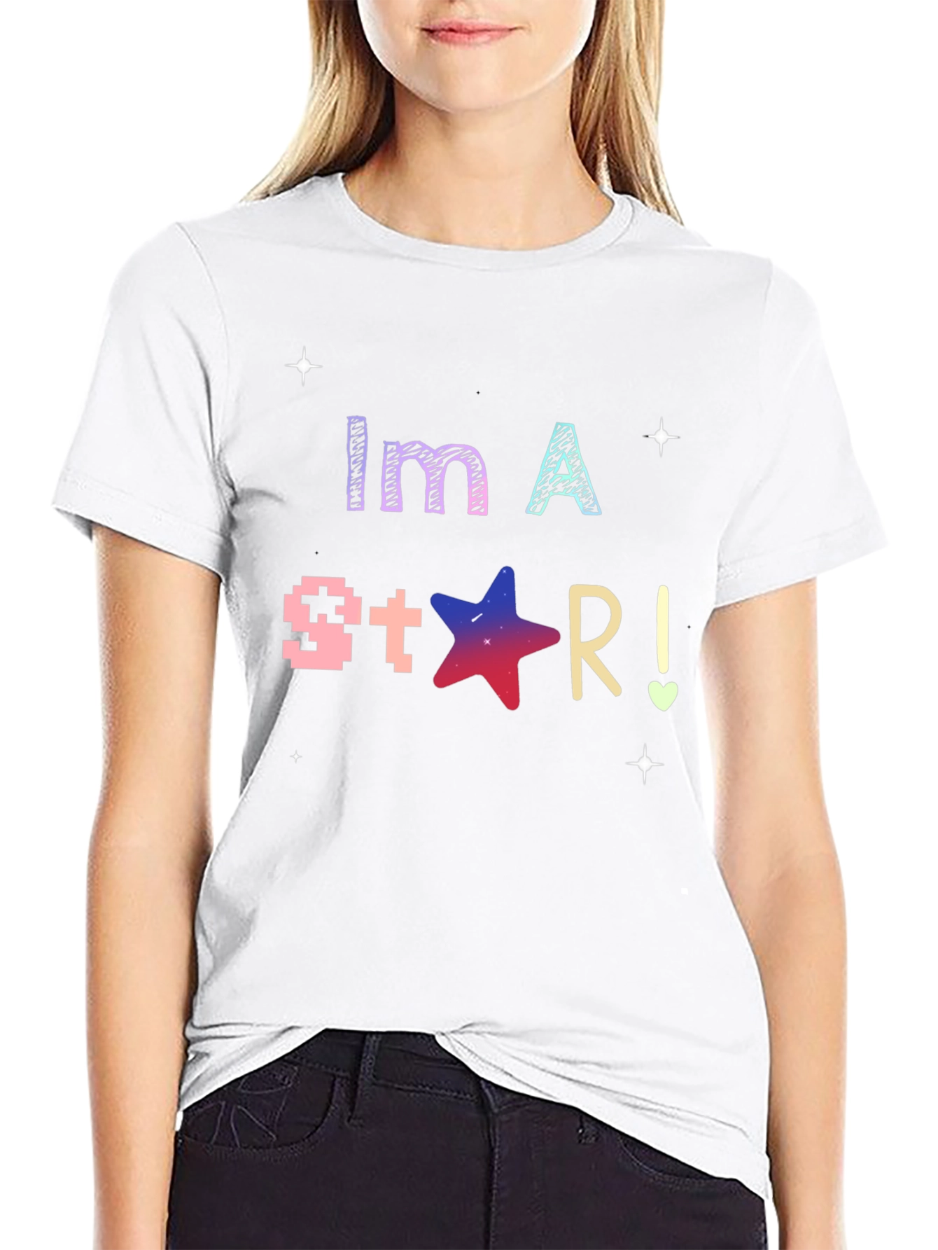 Im A Star! Black T-Shirt