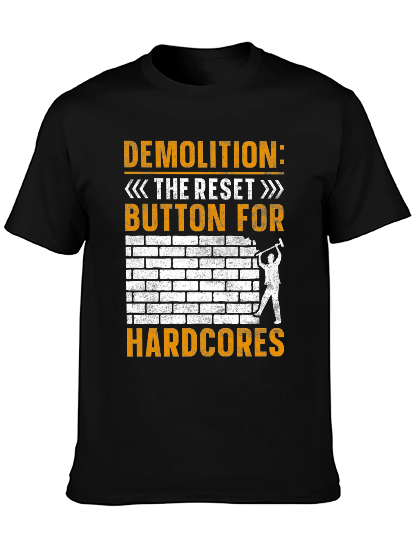 Demolition Reset Button Hardcore T-Shirt