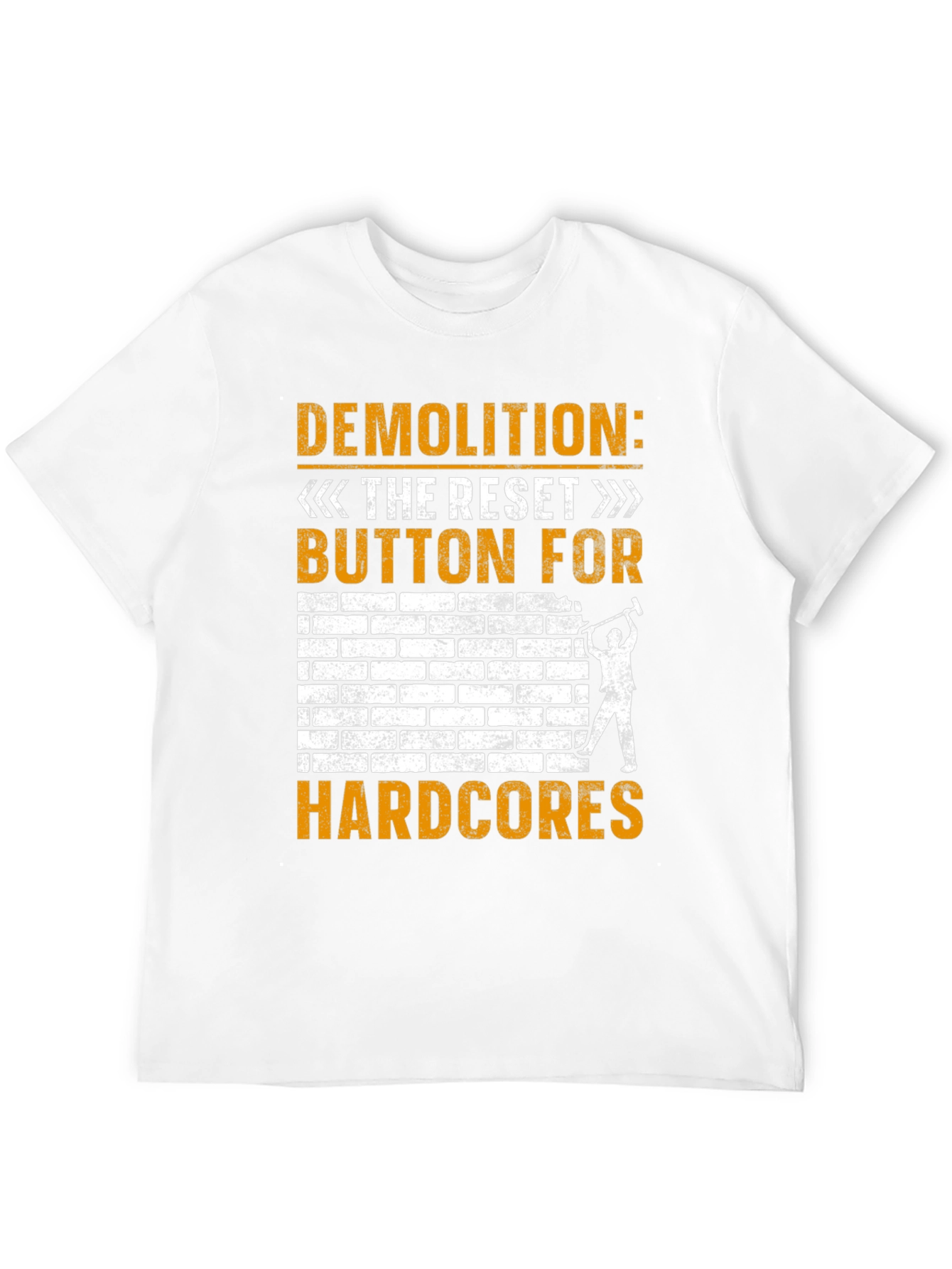 Demolition Reset Button Hardcore T-Shirt
