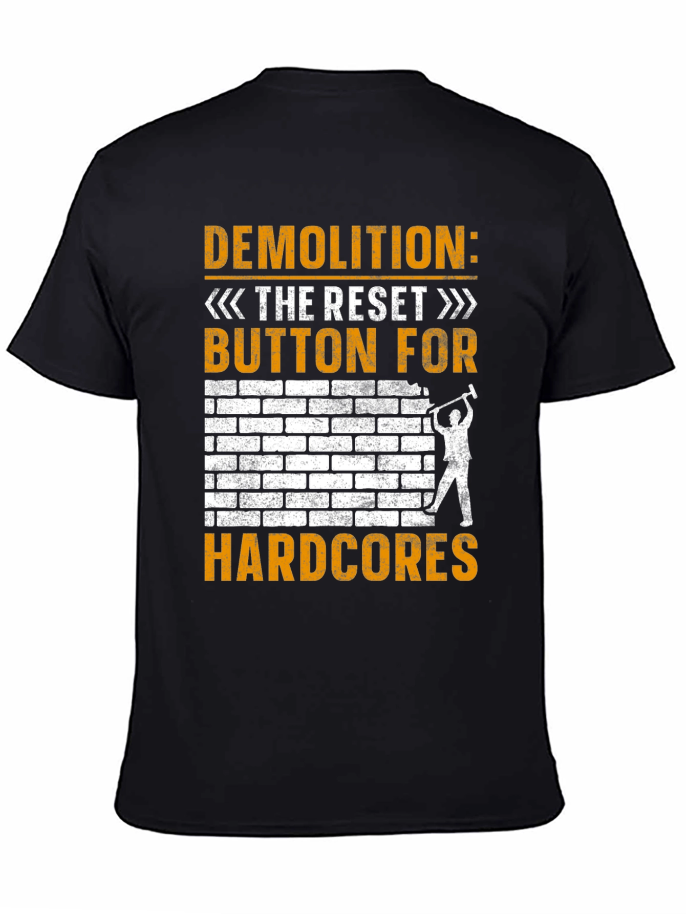 Demolition Reset Button Hardcore T-Shirt