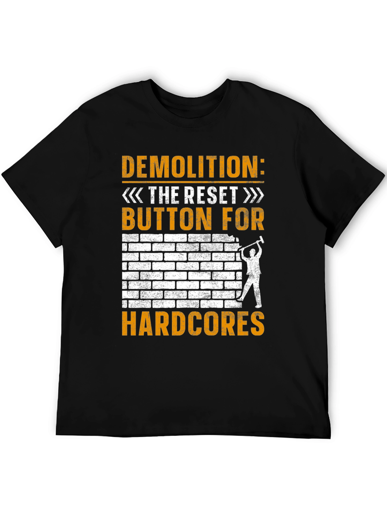Demolition Reset Button Hardcore T-Shirt