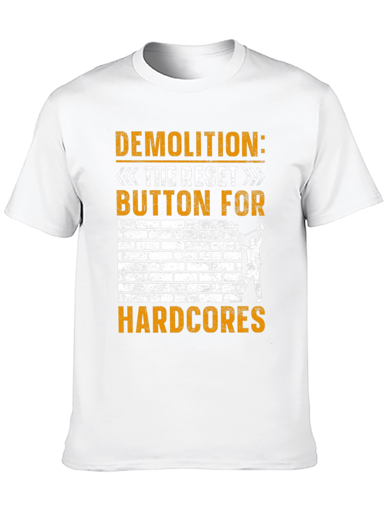Demolition Reset Button Hardcore T-Shirt