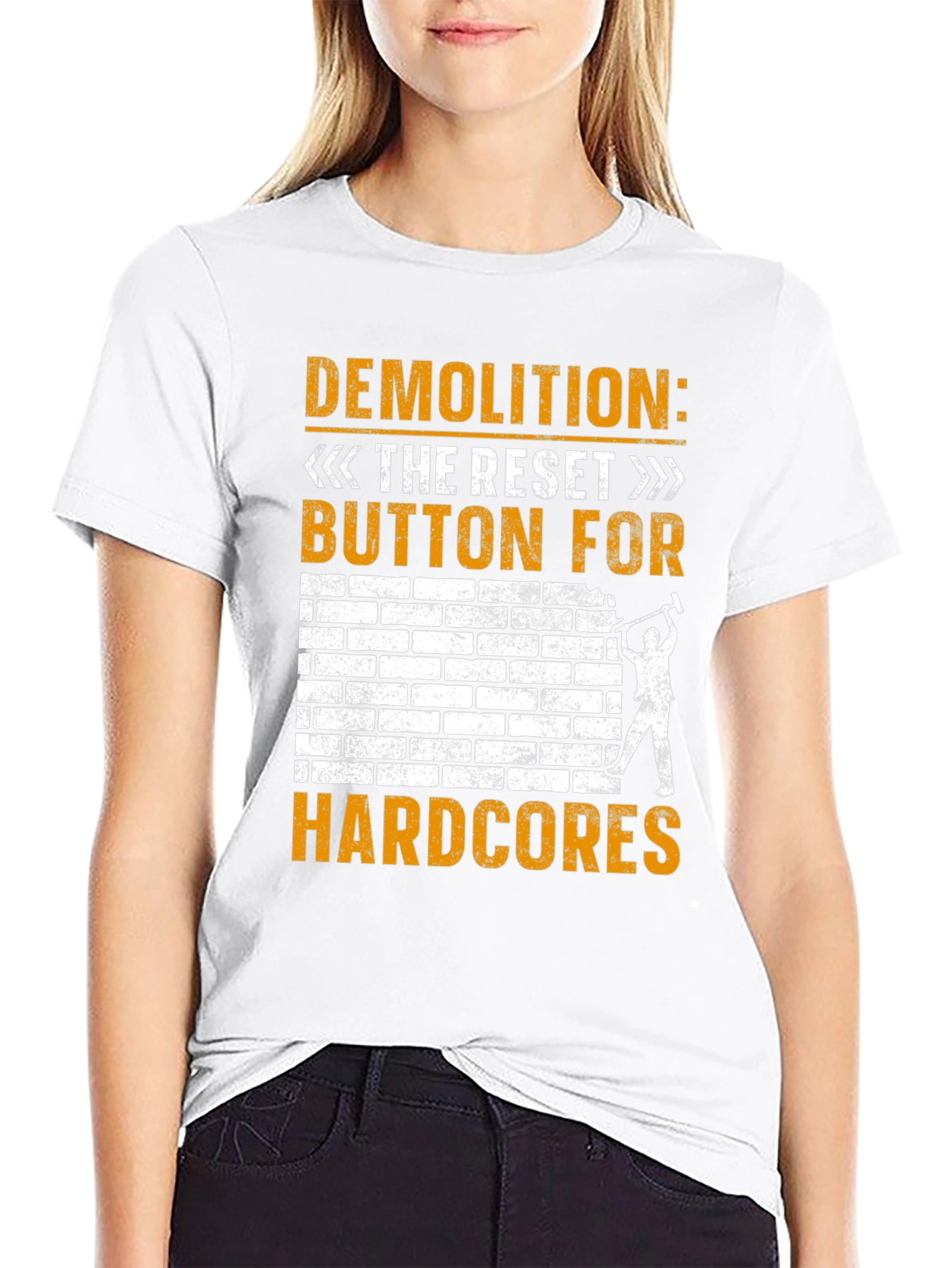 Demolition Reset Button Hardcore T-Shirt