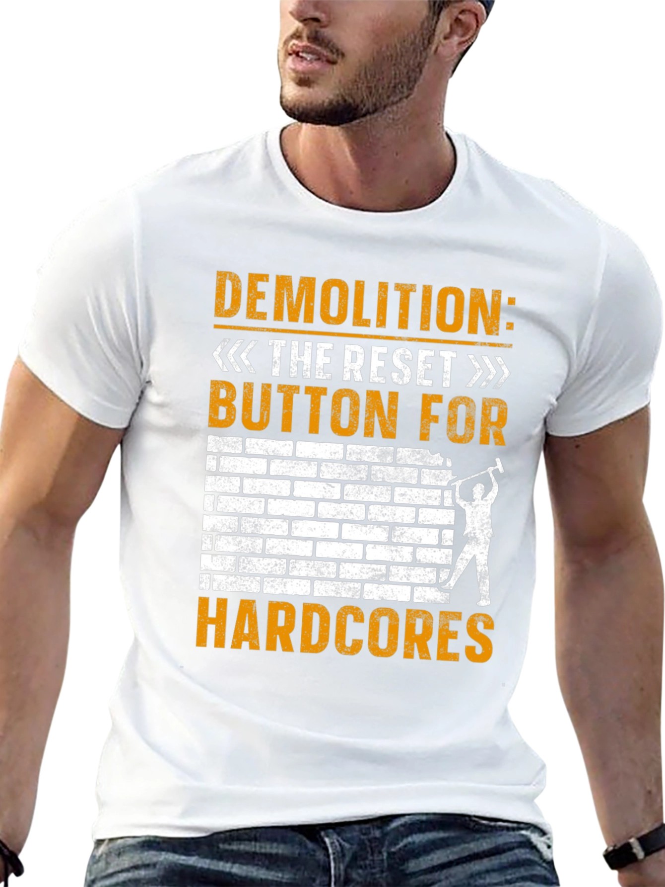 Demolition Reset Button Hardcore T-Shirt