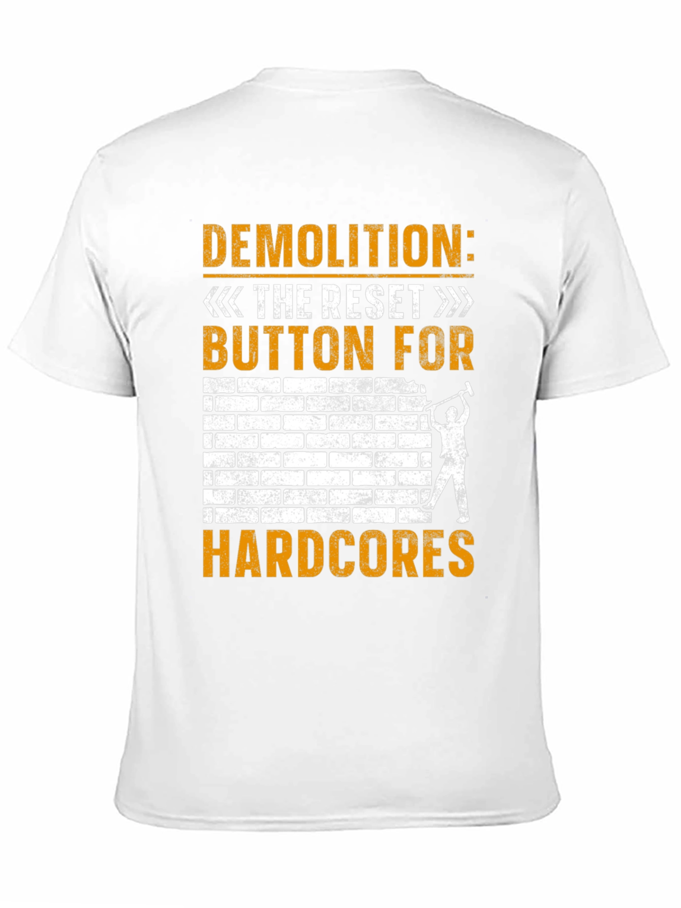 Demolition Reset Button Hardcore T-Shirt