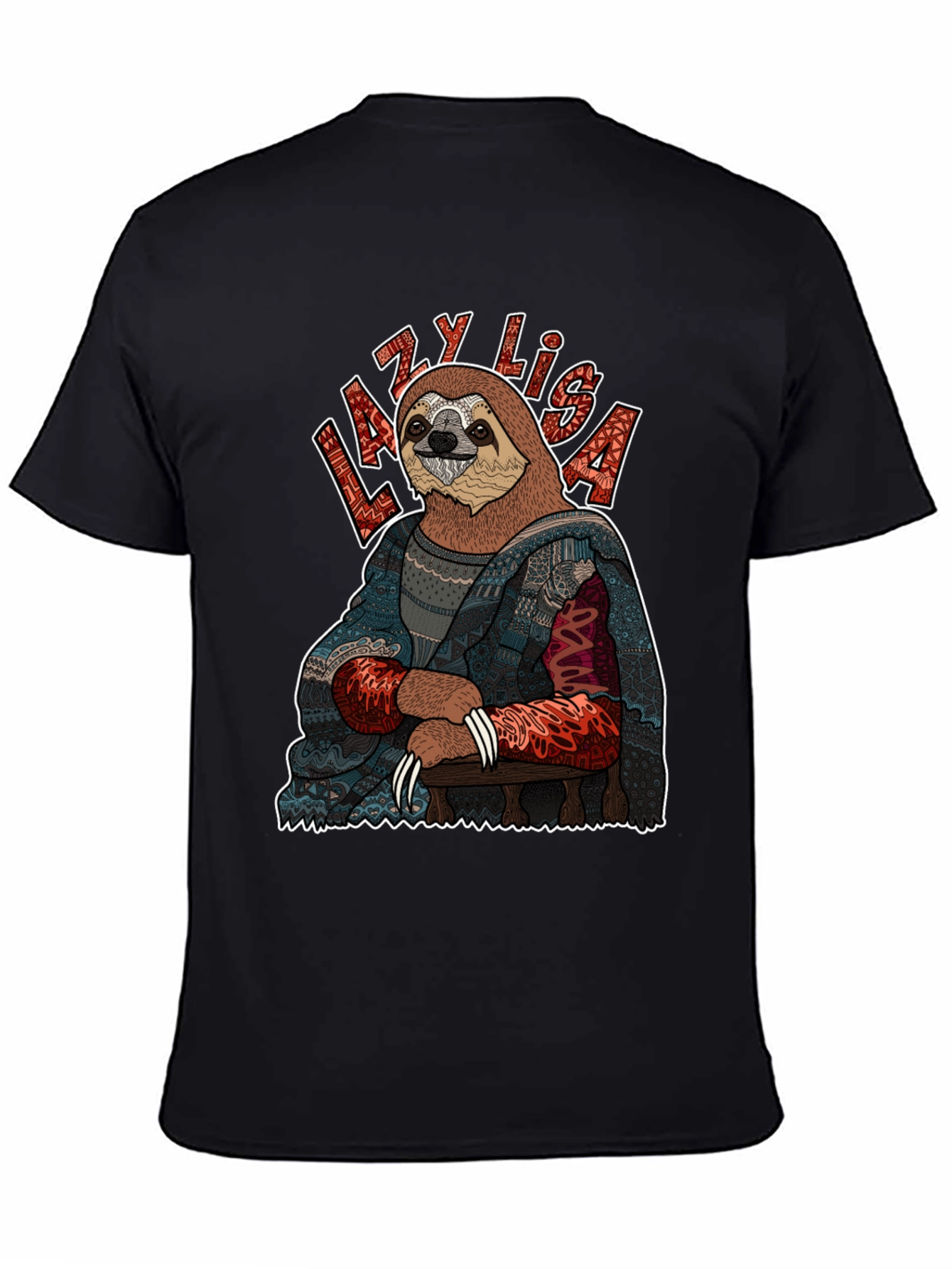 Lazy Lisa Sloth Graphic Tee
