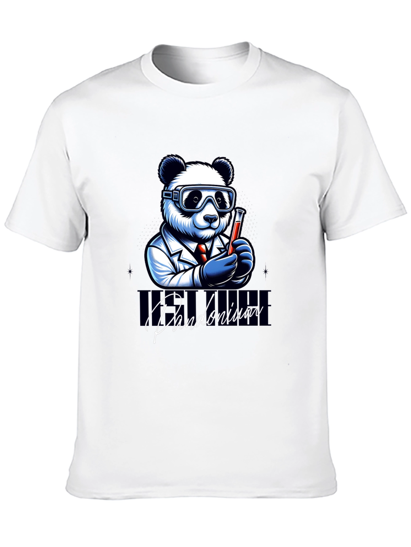 Pandamonium Science T-Shirt - Lab Panda